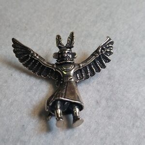 Kachina The Eagle Dancer/Thunderbird Silver 925 Native American Pendant